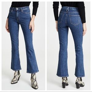 SLVRLAKE Crystal Kick Flare Jeans Western Hero 28